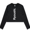 AS Colour Long Sleeve Crop Thumbnail